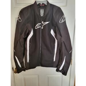 Alpinestars Viper V2 Air Motorcycle Jacket Black White Size 2XL XXLarge New*